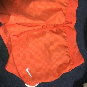 Nike orange shorts
